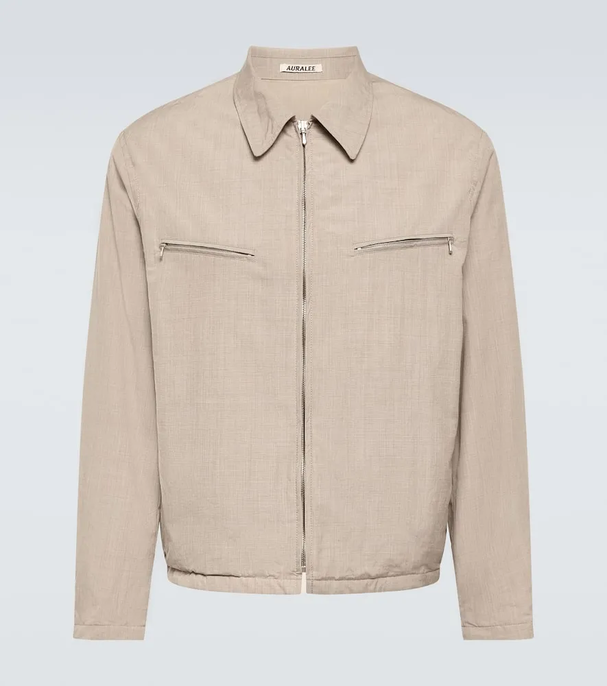 Auralee Wool blouson jacket