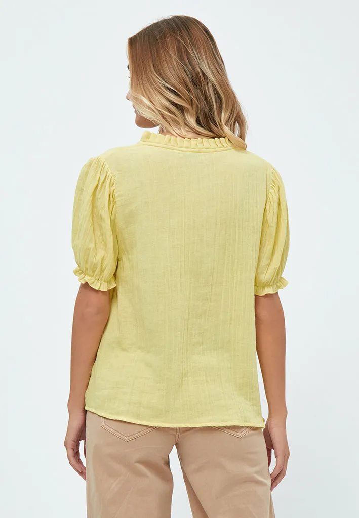 Cabena Blouse - Canary Yellow