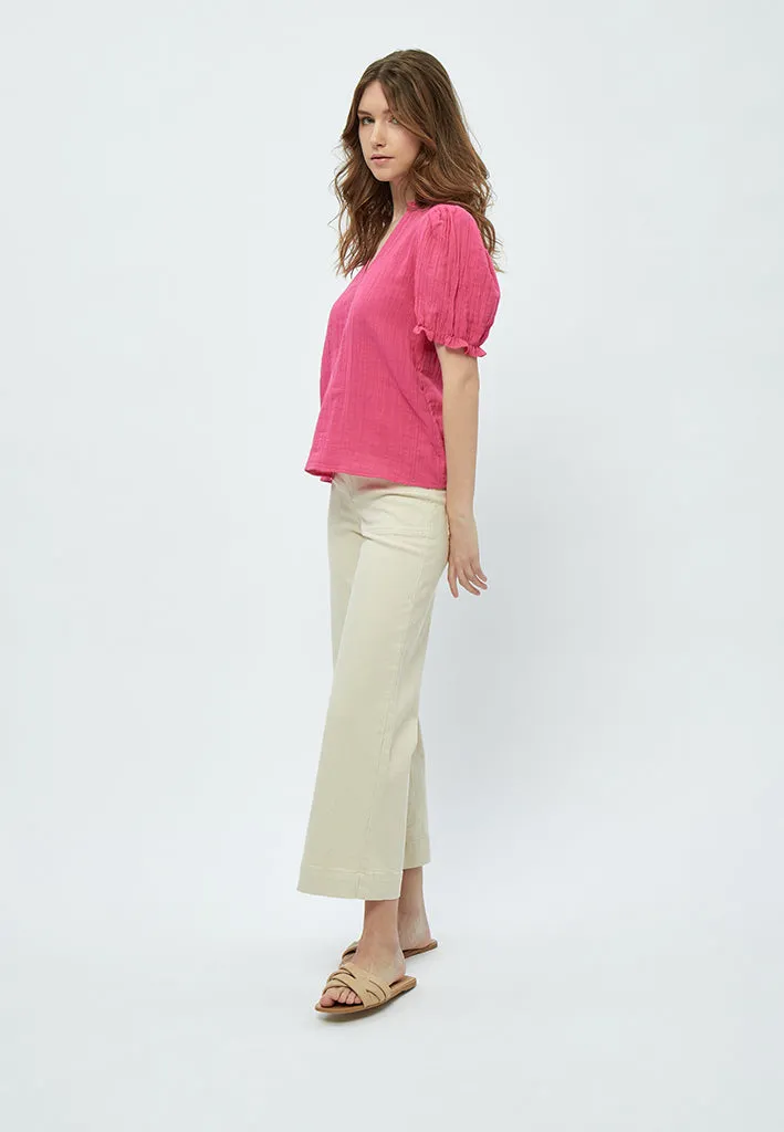 Cabena Blouse - HOT PINK
