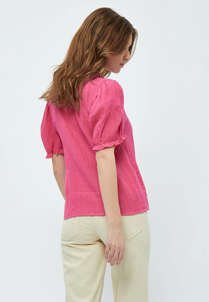 Cabena Blouse - HOT PINK