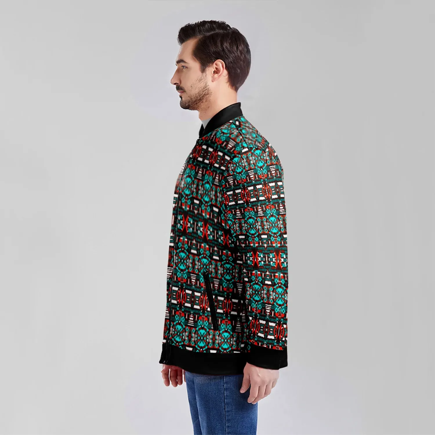 Captive Winter Zippered Collared Lightweight Jacket