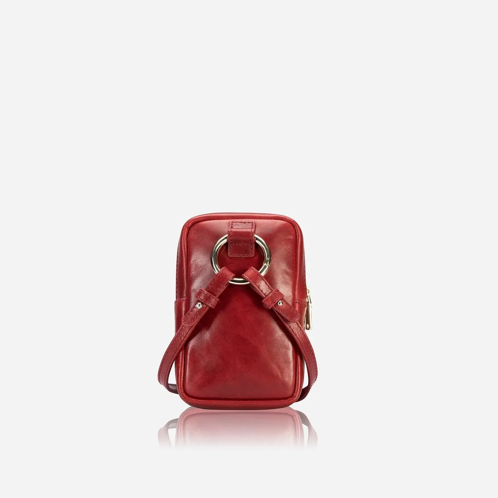 Chic Red Women's Mini Crossbody Bag