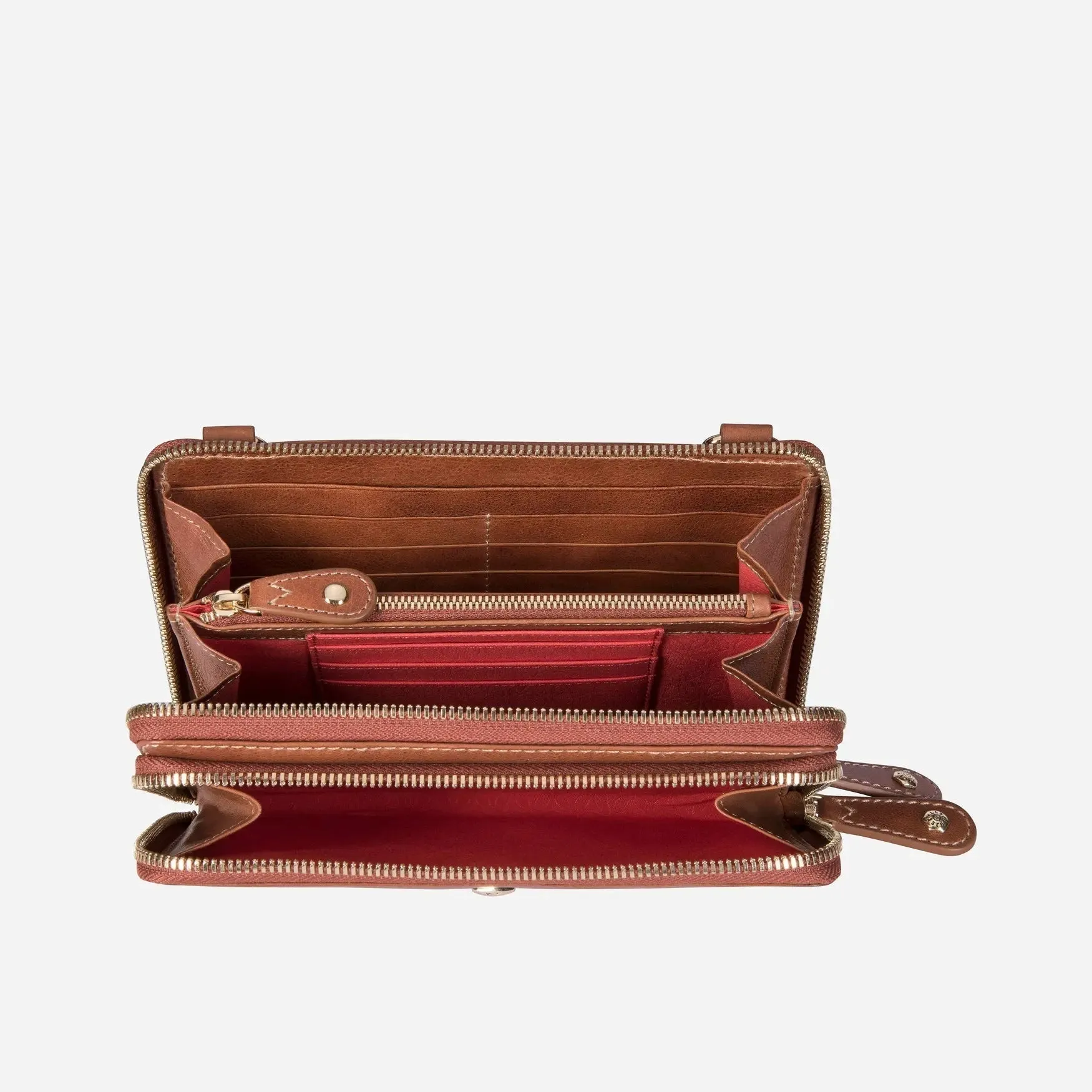 Chic Tan Women's Handbag with Customizable Strap Options