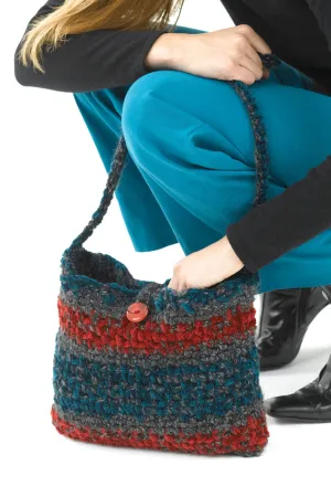 Crochet Chic Shoulder Bag