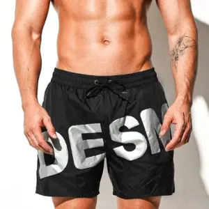 DESMIIT Loose Swim Shorts Beach Pants Trendy Light