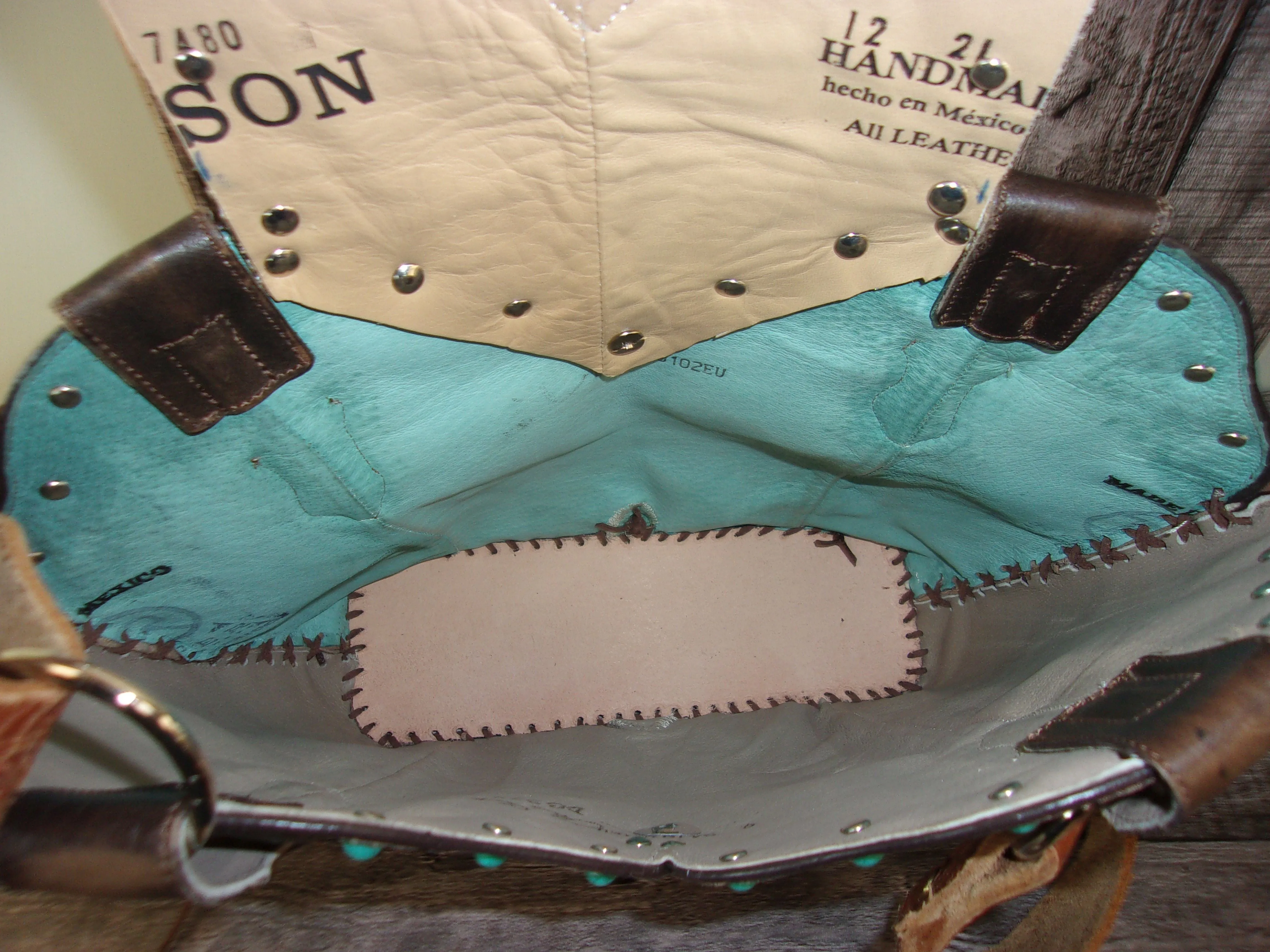 Double Cowboy Boot Purse DB327