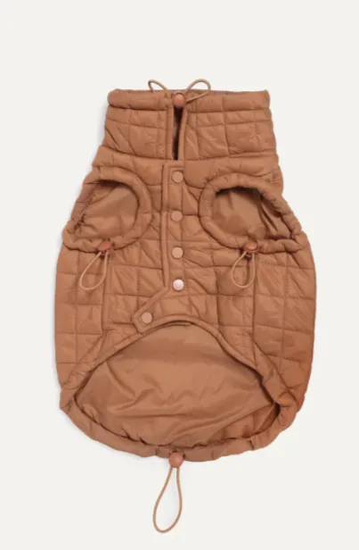 Easy Fit Jacket For Dogs - Camel