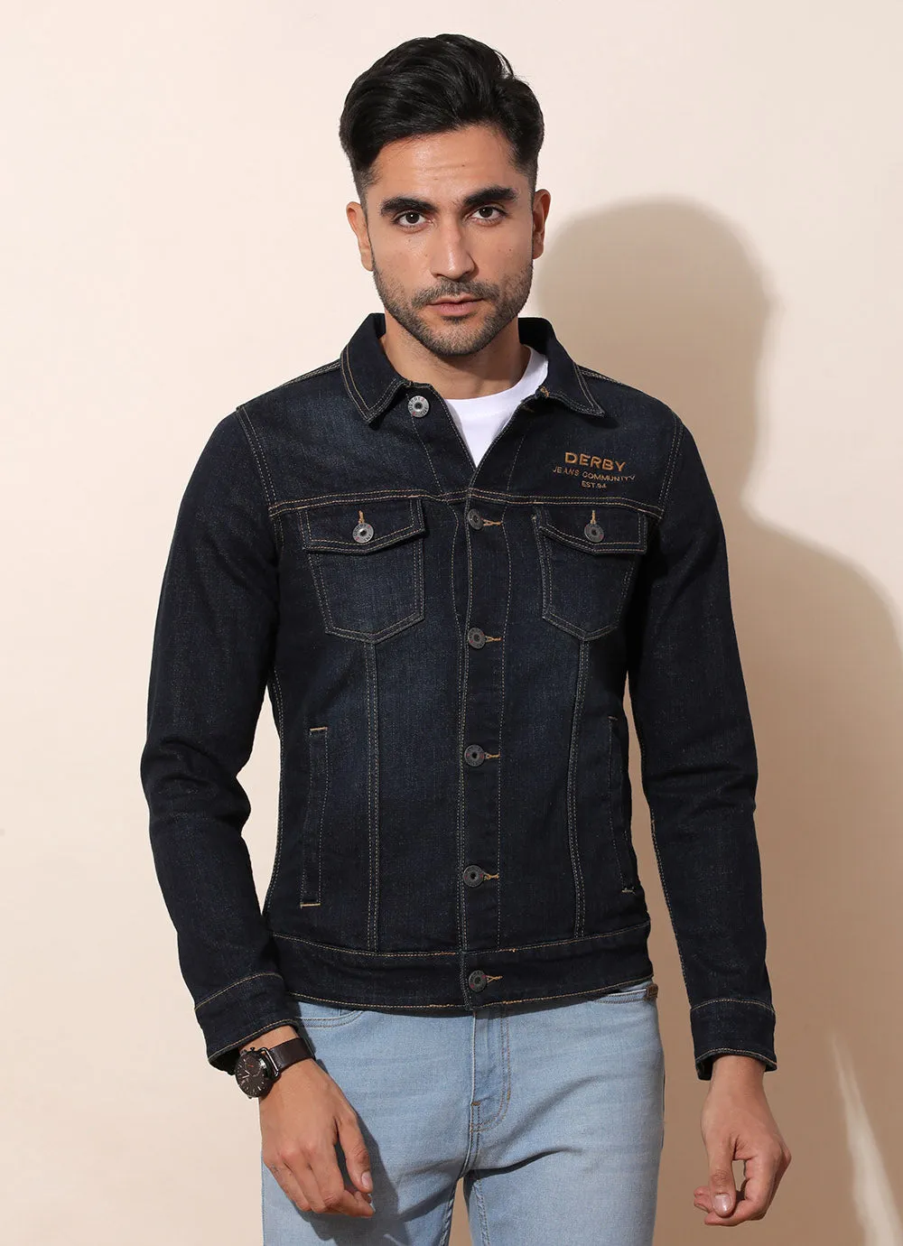 Edgy Mud Denim