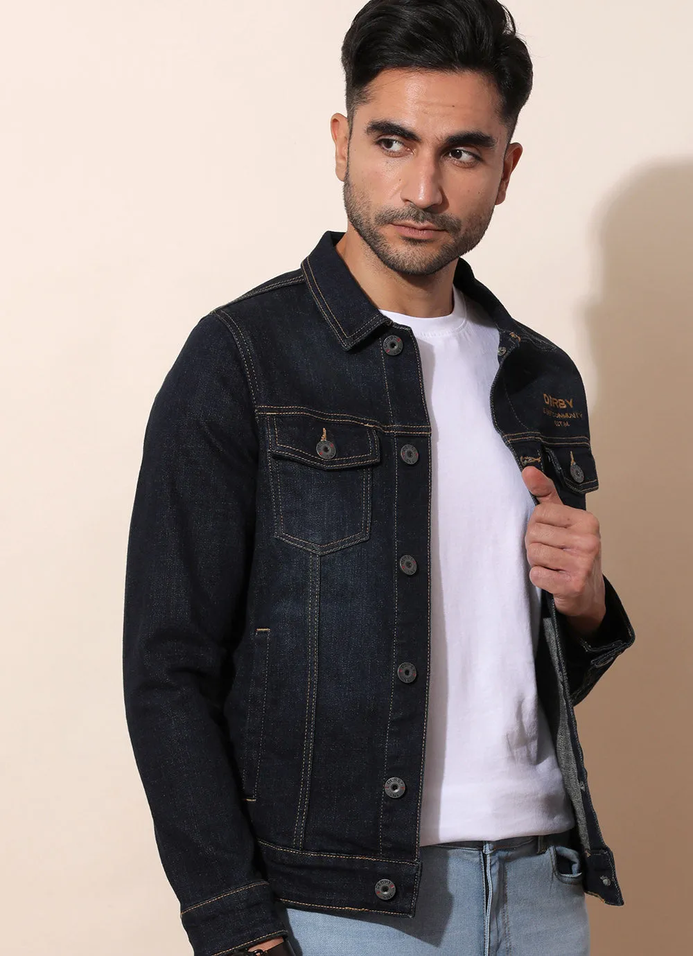 Edgy Mud Denim