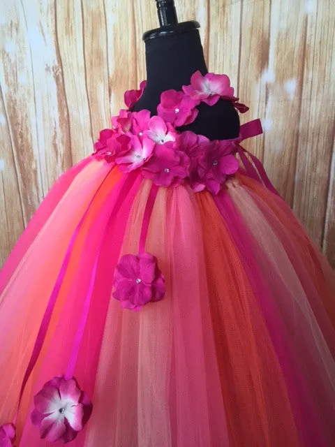 Fuchsia Tutu, Fuchsia Girsl Tutu Dress, Fuchsia Flower Girl Dress, Hot Pink Tutu Dress