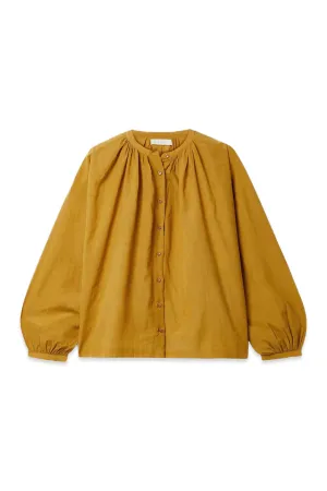 Jane Cotton-blend Voile Blouse