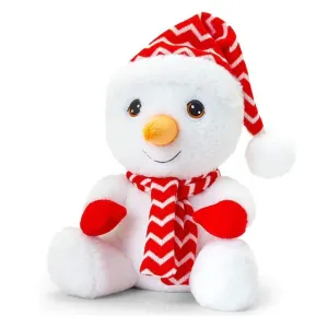 Keeleco 25cm Snowman With Hat & Scarf