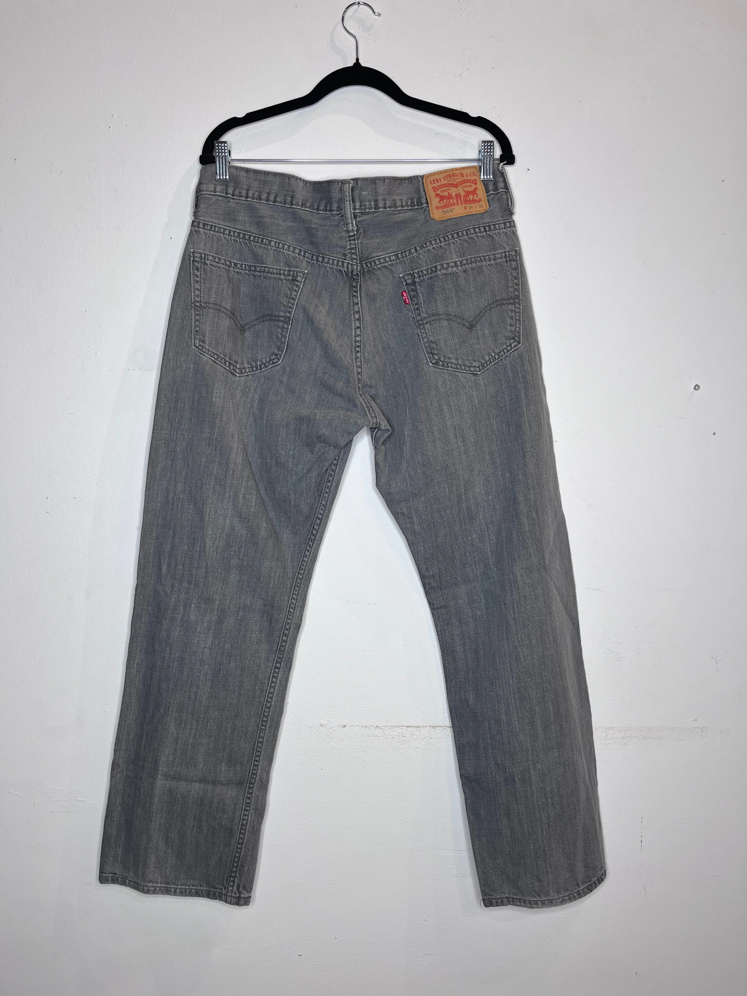 Levi 569- Relaxed Fit- Grey