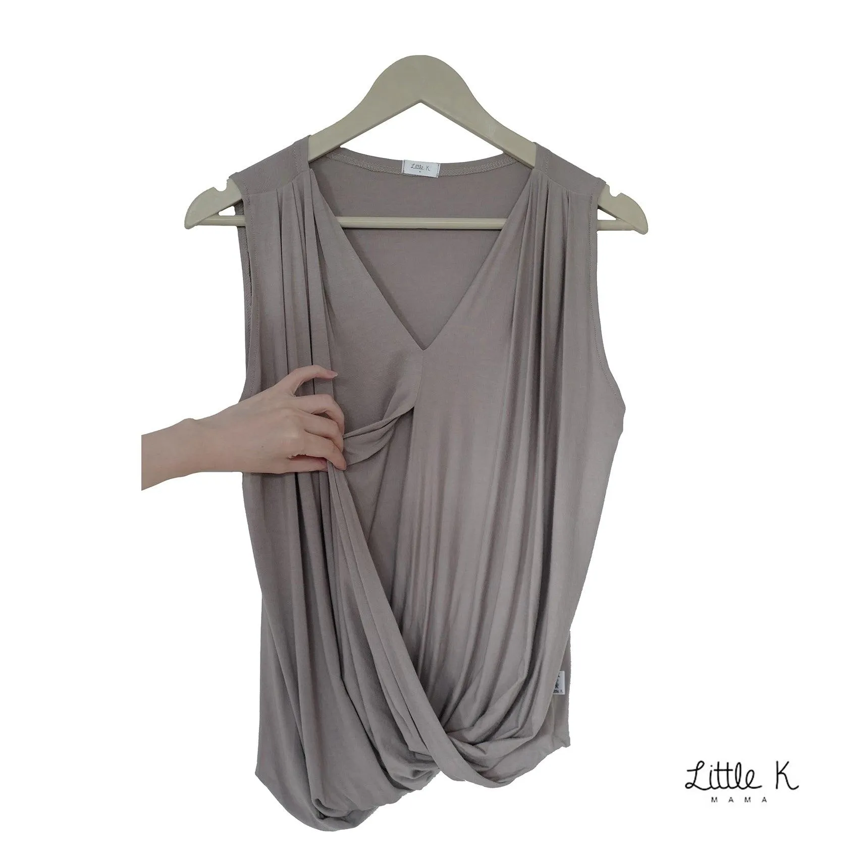 Little K Kate Nursing Blouse Mauve
