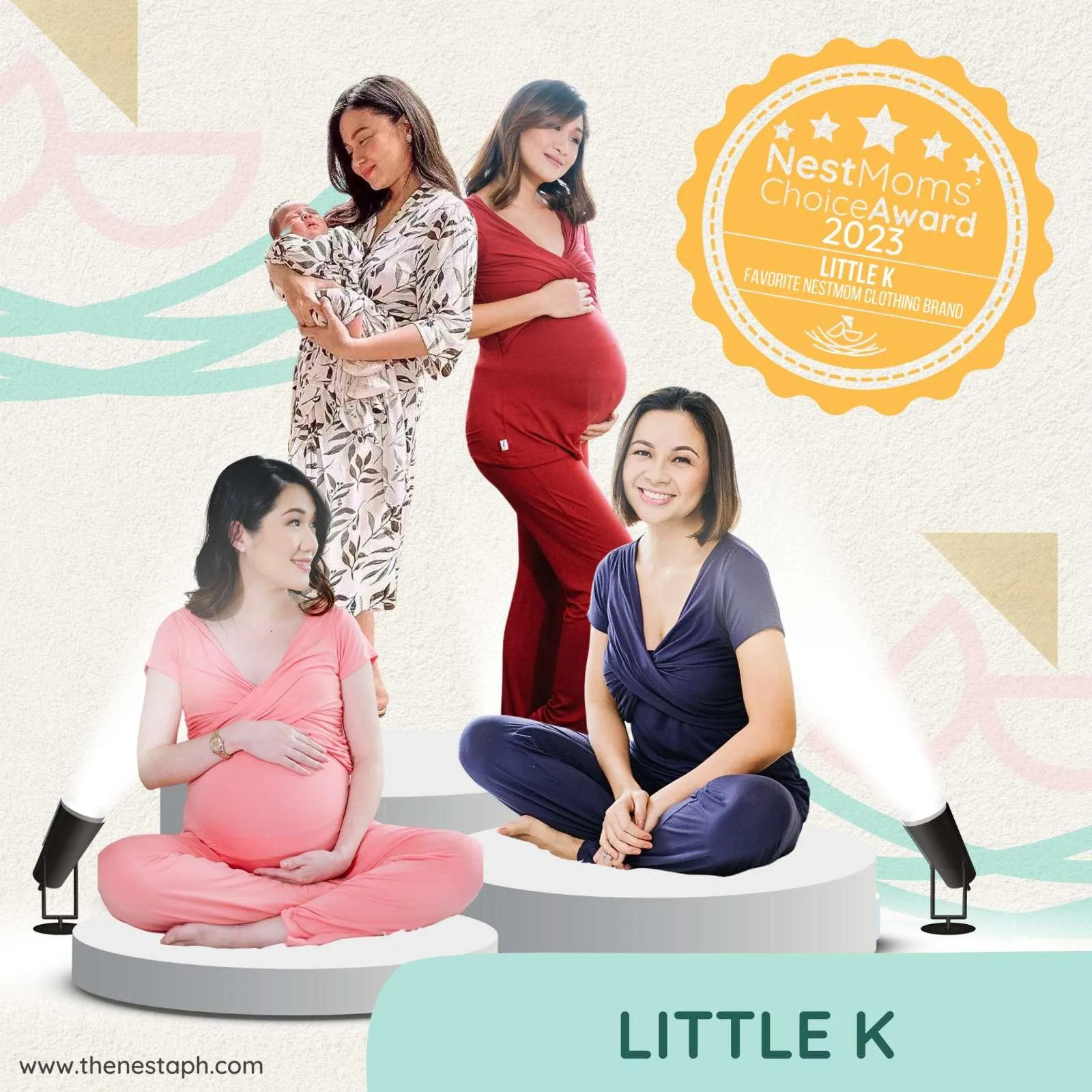 Little K Kate Nursing Blouse Mauve