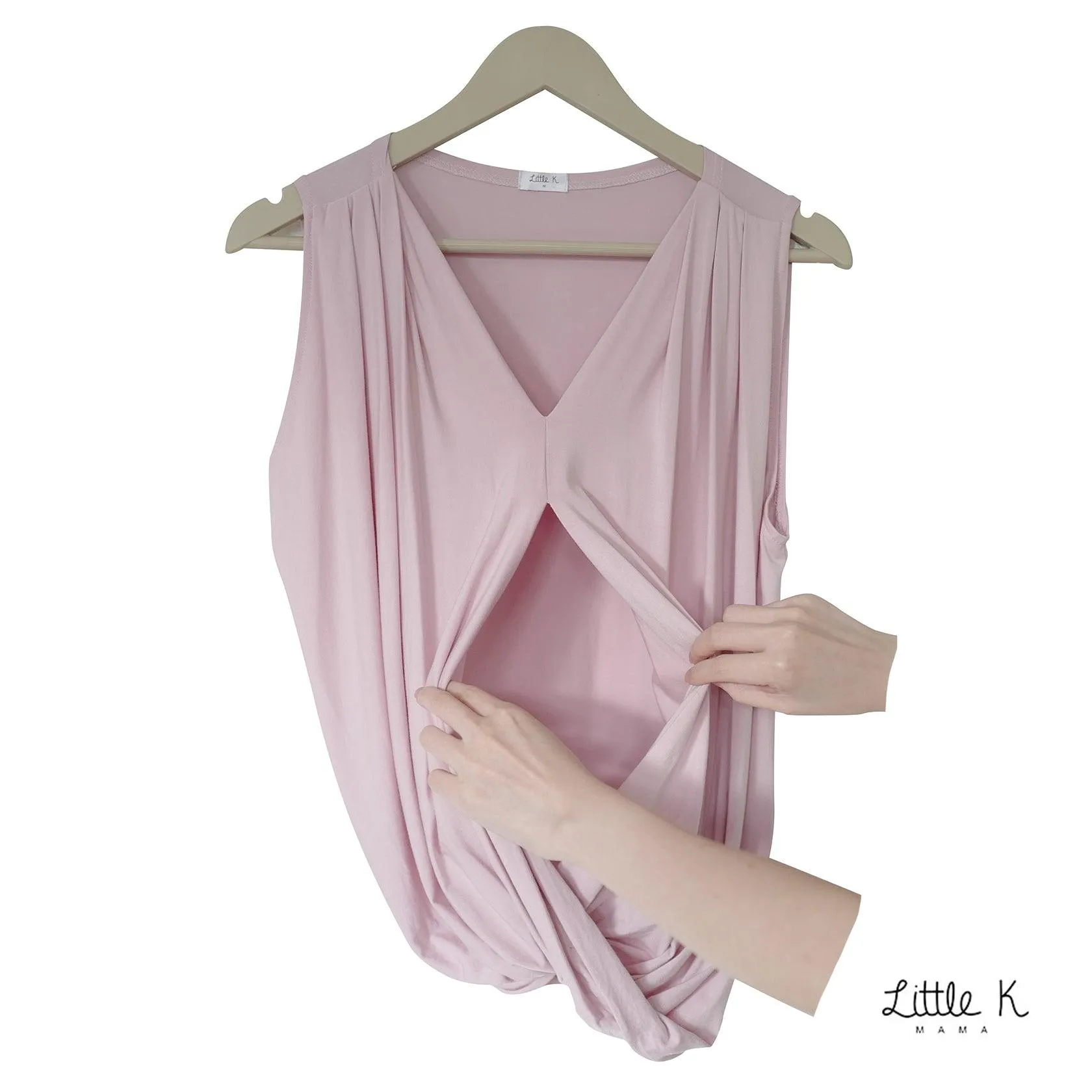Little K Kate Nursing Blouse Mauve