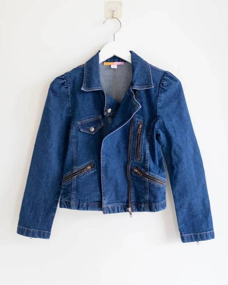 Moto Denim Jacket