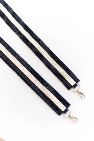 One Team One Dream Beaded Purse Strap, Blue White
