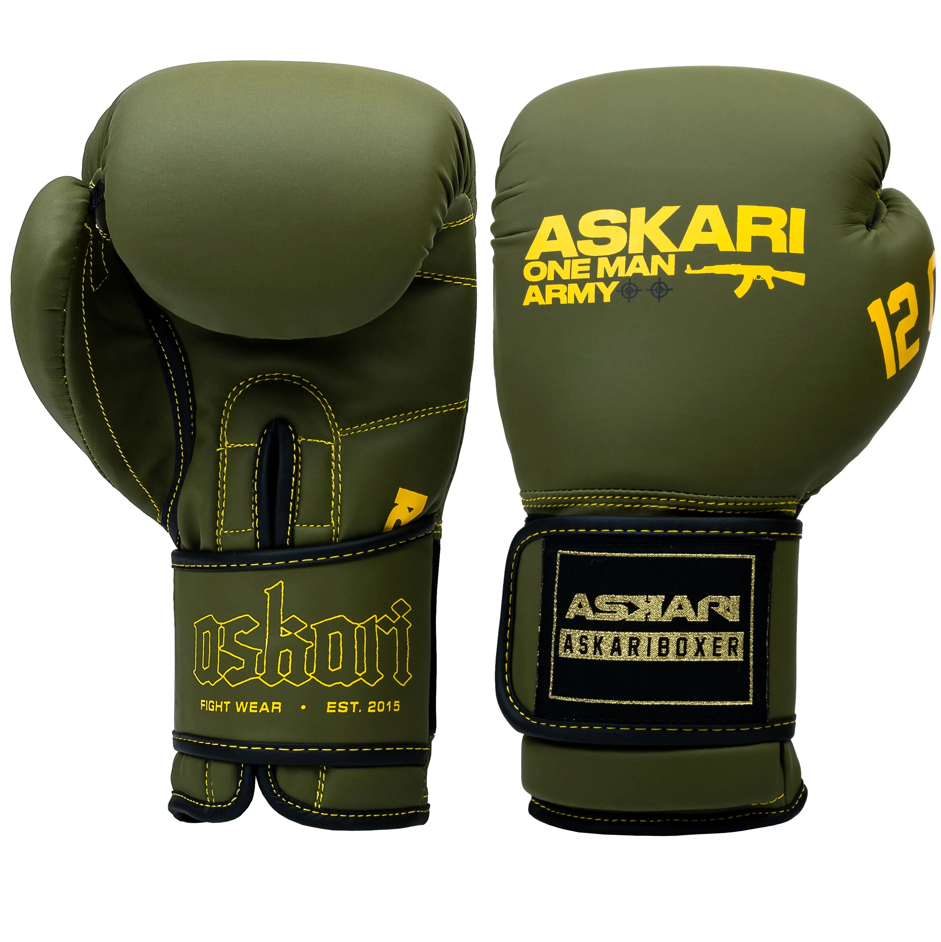 "ONE MAN ARMY" BOXING GLOVES