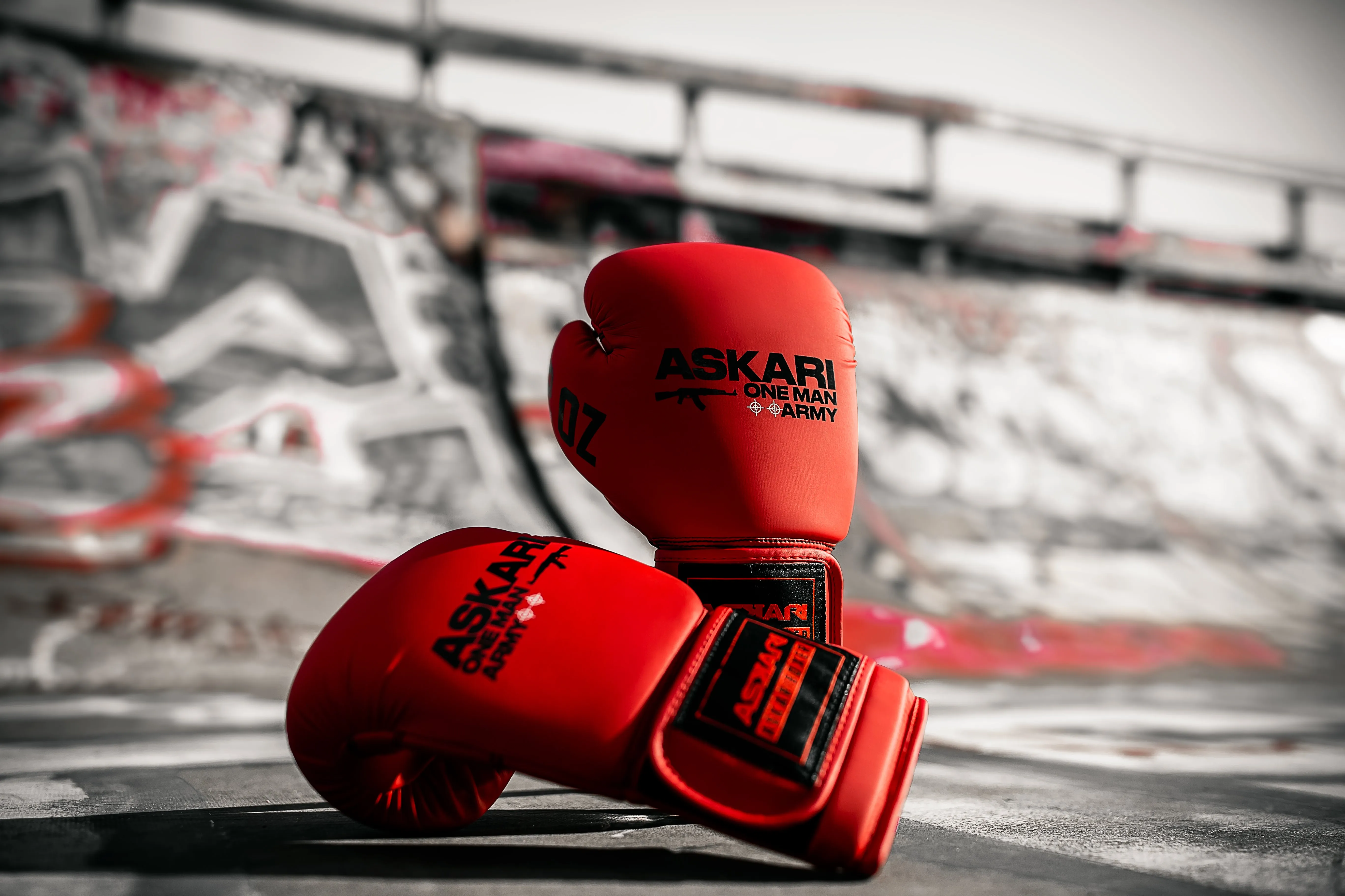 "ONE MAN ARMY" BOXING GLOVES
