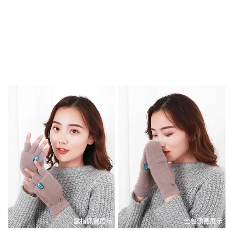 Soft Warm fluffy gloves