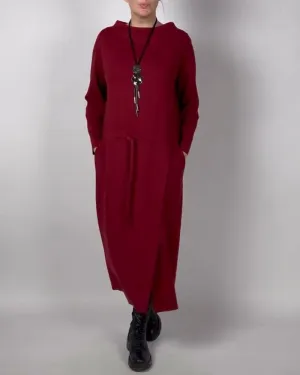 Solid color pocket dress