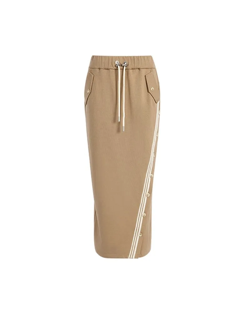 Sporty Casual Relax Pullover&Skirt