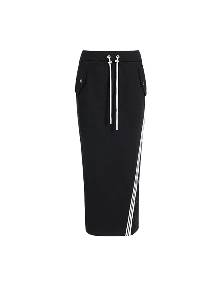 Sporty Casual Relax Pullover&Skirt