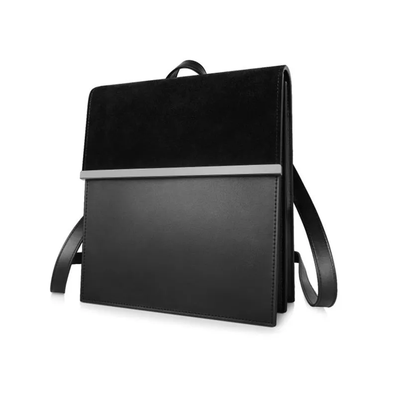 Stylish Ladies Small Black Leather Backpack Bag Purse Fashion Backpacks for Women