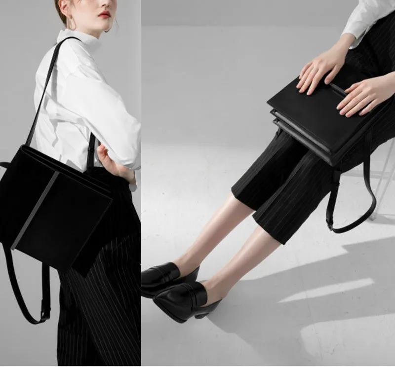 Stylish Ladies Small Black Leather Backpack Bag Purse Fashion Backpacks for Women