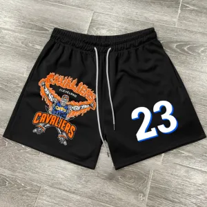 Trendy brand personality casual retro sports shorts