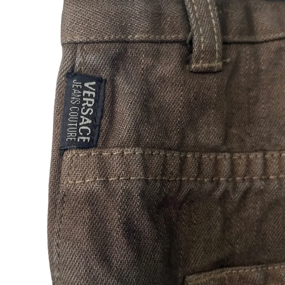 Versace Relaxed Denim Jeans in Resin / 36" Waist