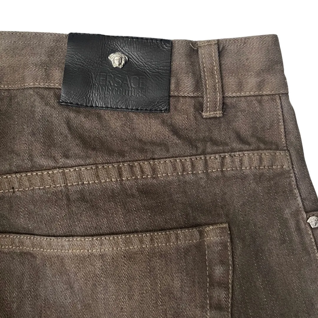 Versace Relaxed Denim Jeans in Resin / 36" Waist