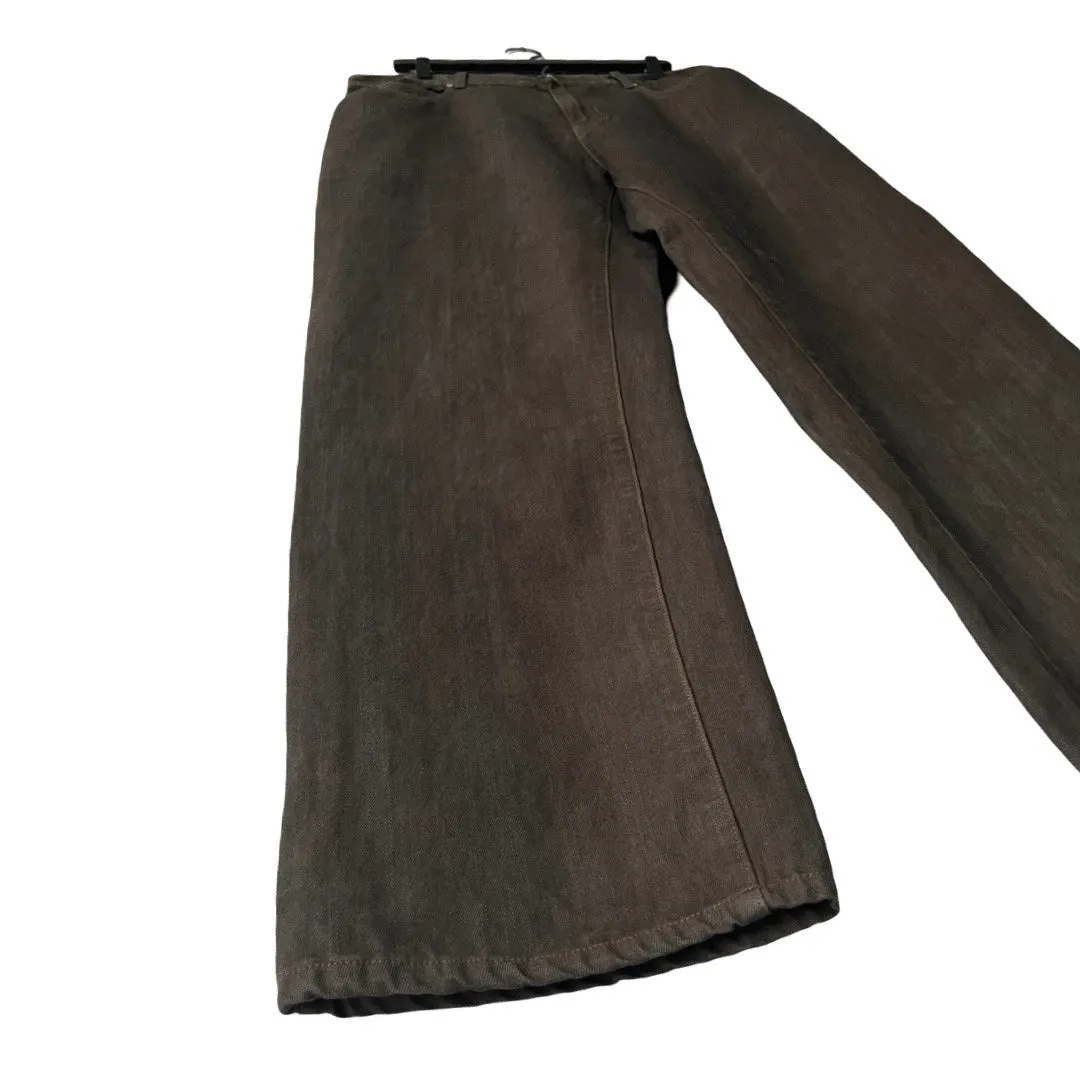 Versace Relaxed Denim Jeans in Resin / 36" Waist