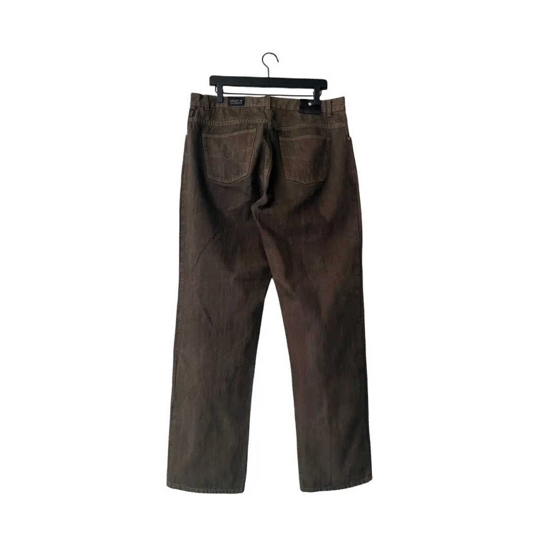 Versace Relaxed Denim Jeans in Resin / 36" Waist