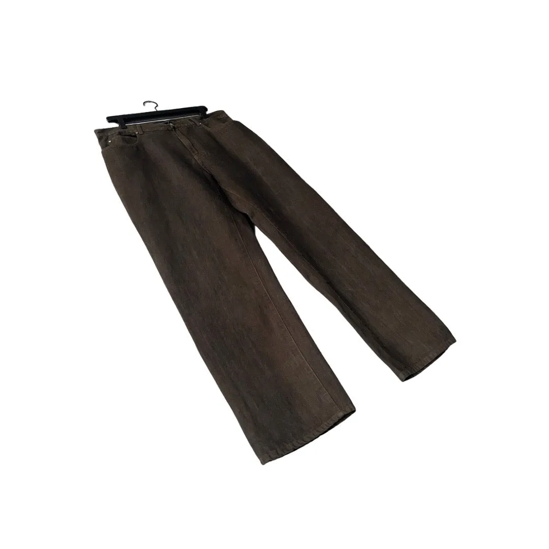 Versace Relaxed Denim Jeans in Resin / 36" Waist