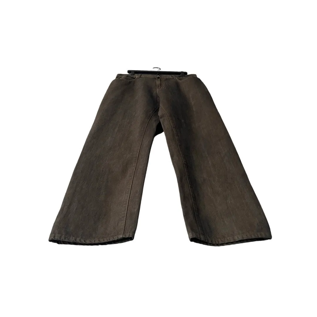 Versace Relaxed Denim Jeans in Resin / 36" Waist