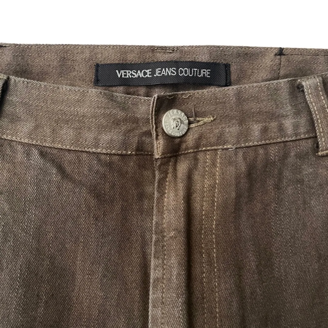Versace Relaxed Denim Jeans in Resin / 36" Waist