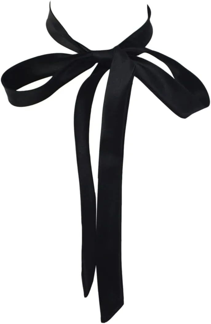 Women's Silk Skinny Scarf, Satin Long Thin Neckerchief For Cosplay/JK - Shirt/Dress Decoration NZWJ-3