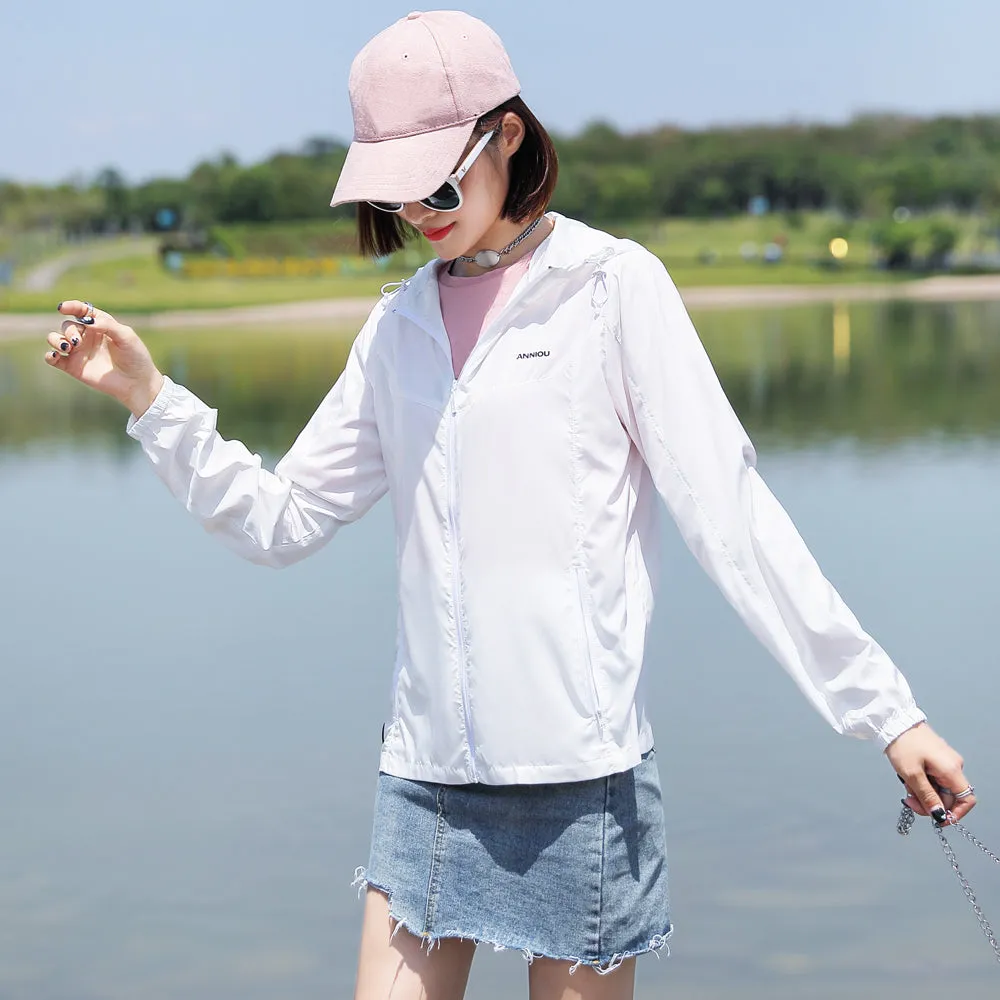 Women's UPF50  Adjustable Lightweight Sun Protection Jacket
