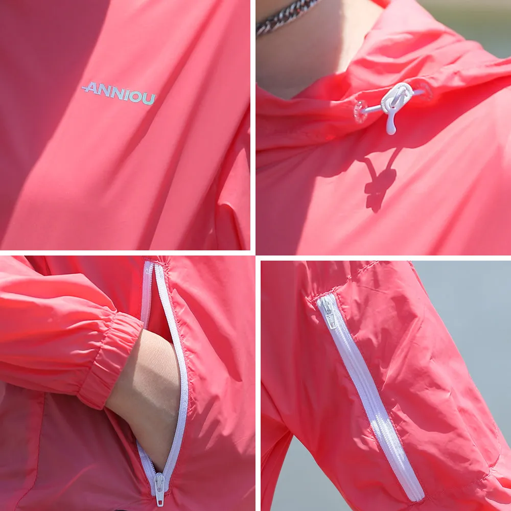 Women's UPF50  Adjustable Lightweight Sun Protection Jacket
