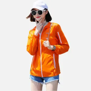 Women's UPF50  Adjustable Lightweight Sun Protection Jacket