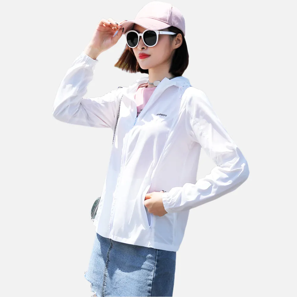 Women's UPF50  Adjustable Lightweight Sun Protection Jacket