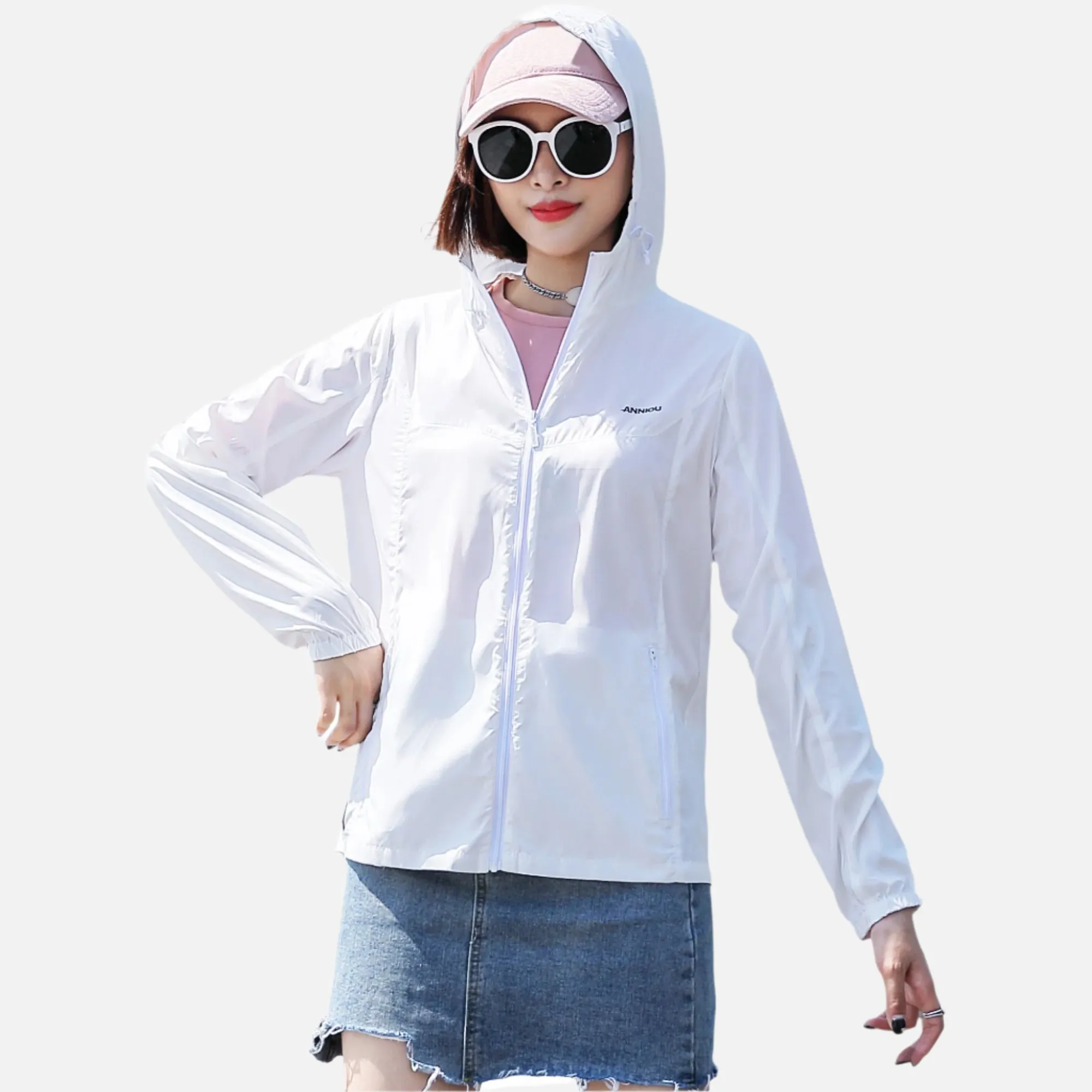 Women's UPF50  Adjustable Lightweight Sun Protection Jacket